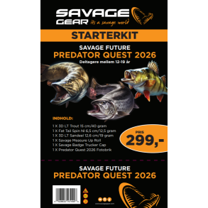 Savage Gear Predator Quest 2026 � Starterkit