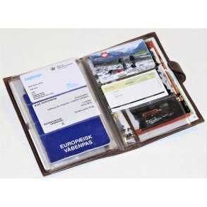 Mjoelner Hunting Ldermappe til jagtpapirer