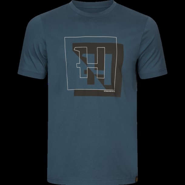 Hrkila H-logo S/S T-shirt (Sea Blue)
