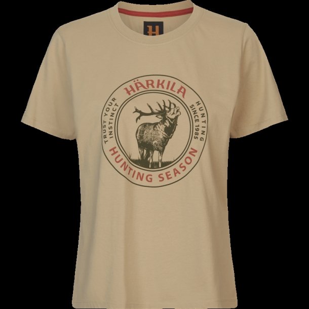 Hrkila Stag Badge S/S T-shirt W