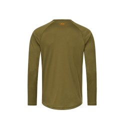 Blaser Langrmet T-shirt | Dark Oliven TECH 23