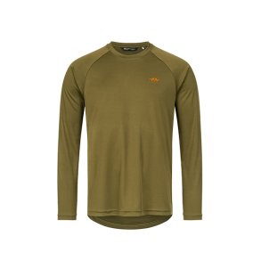 Blaser Langrmet T-shirt | Dark Oliven TECH 23