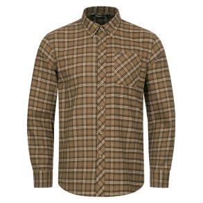 Blaser Skjorte Edward Beige/Brun