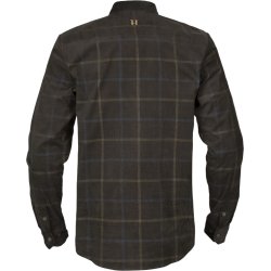 Hrkila Kaldfjord skjorte Shadow brown