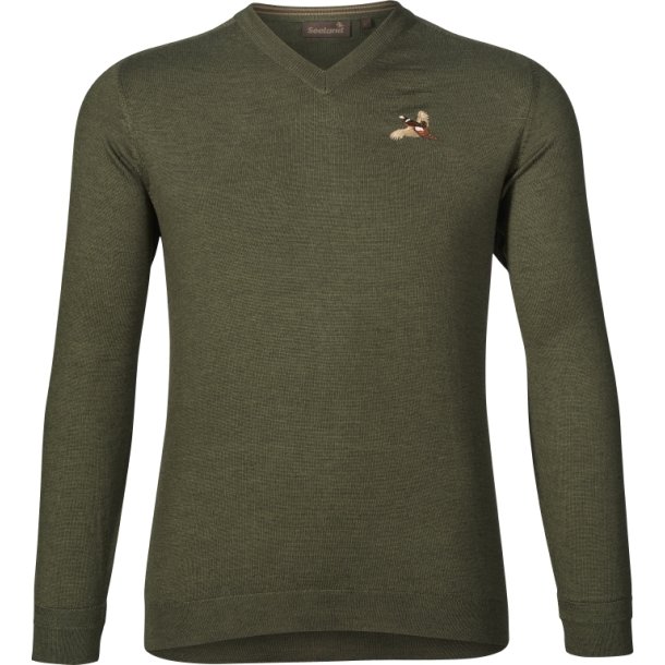 Seeland Woodcock V-neck Pullover Limited Edition Classic Green