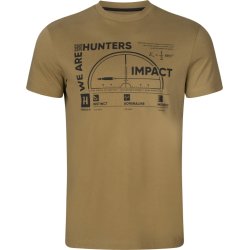 Hrkila Impact S/S t-shirt Golden brown