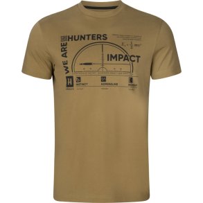 Hrkila Impact S/S t-shirt Golden brown