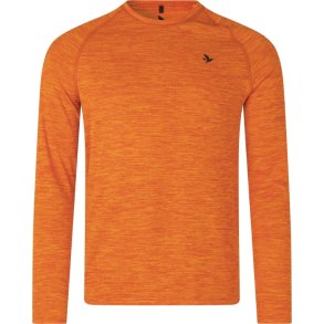 Seeland Active L/S T-Shirt Hi-vis orange