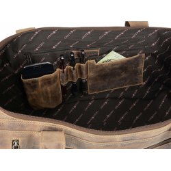 Greenburry Lder Rejse/hverdags taske