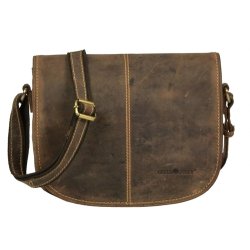 Greenburry Lder skulder taske