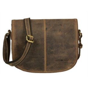 Greenburry Lder skulder taske