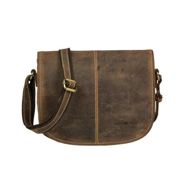 Greenburry Lder skulder taske