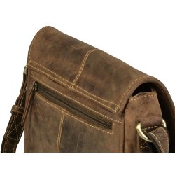 Greenburry Lder skulder taske