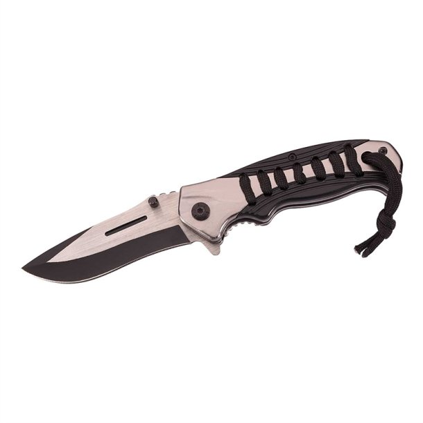 Herbertz Enhndskniv sort og gr