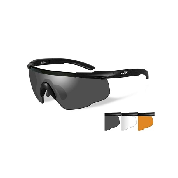 SABER ADV. Smoke/Clear/Rust Matte Black Frame