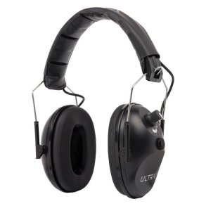 ULTRX Electronic Earmuff, Black
