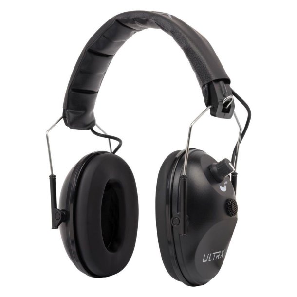 ULTRX Electronic Earmuff, Black