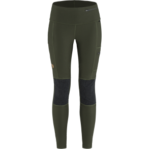 Fjllrven Abisko Trekking Tights (Dame) | Deep Forest