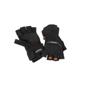Simms GORE-TEX Infinium Half Finger Glove Black