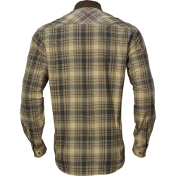 Hrkila Driven Hunt flannel skjorte - Light teak