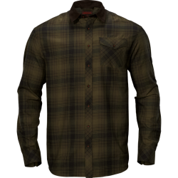 Hrkila Driven Hunt flannel skjorte - Oliven Grn