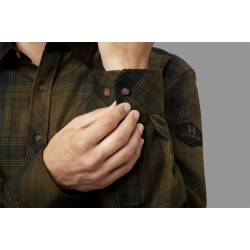 Hrkila Driven Hunt flannel skjorte - Oliven Grn