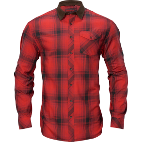 Hrkila Driven Hunt flannel skjorte - Red/Black