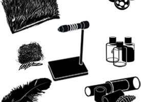 Fluebindings materialer