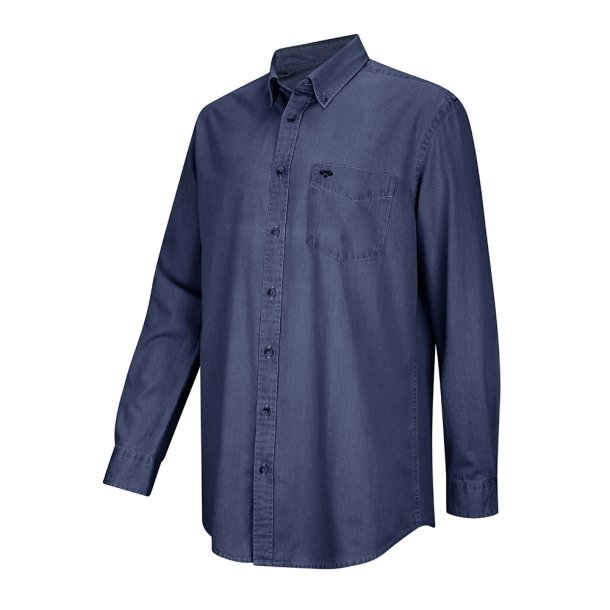 Archerfield Denim Shirt Dark Wash