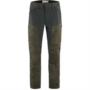Fjll Raven Keb Trousers M Dark Olive-Dark Grey