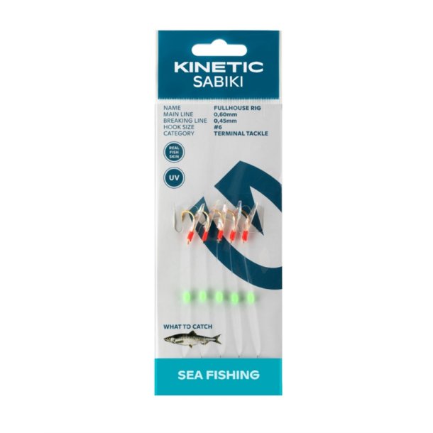 Kinetic Sabiki FullHouse UV