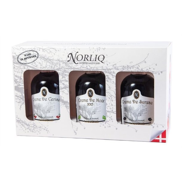 Norliq Liqueurs 3x20cl gaveske