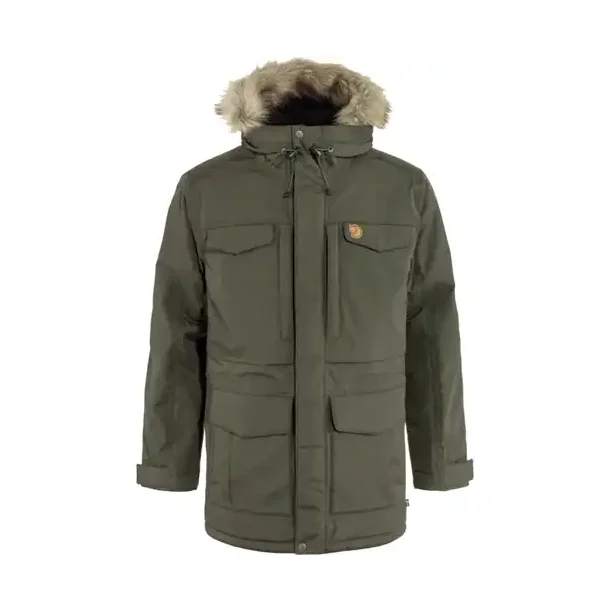 Fjll Rven Nuuk Parka M (Herre) Deep Forest