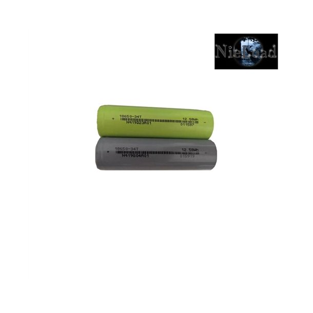 Genopladelige flat top 18650 batteri