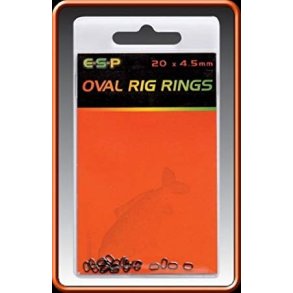 E.S.P. OVAL RIG RINGS, 4,5 MM