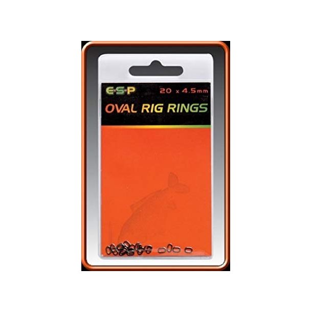 E.S.P. OVAL RIG RINGS, 4,5 MM