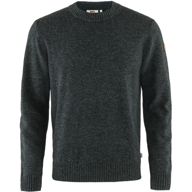 Fjllrven vik Round-neck Sweater Dark Grey