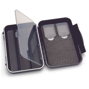 CF-Designs Medium 2-Row WP Tube Fly Case w 3 Comp (CF-2403V) Black Flue Box