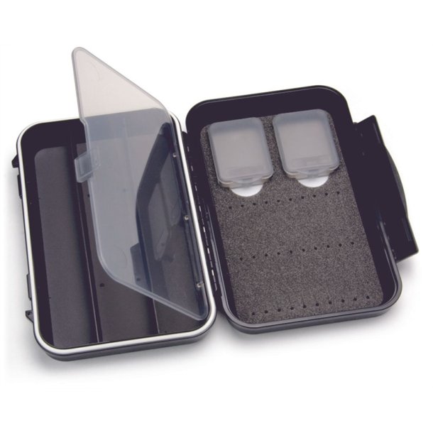 CF-Designs Medium 2-Row WP Tube Fly Case w 3 Comp (CF-2403V) Black Flue Box