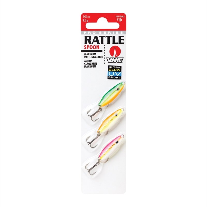 VMC Rattle Spoon Kit - UL grej - Seatrout APS
