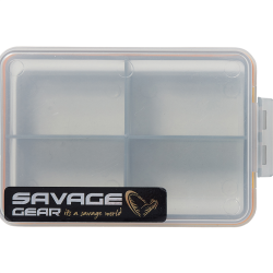 SAVAGE GEAR POCKET BOX SMOKE 3PCS KIT 10.5X6.8X2.6CM