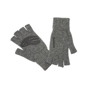 Simms Wool  Finger Glove Steel