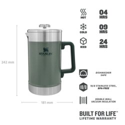 STANLEY CLASSIC STAY HOT FRENCH PRESS | 48OZ | 1.4L