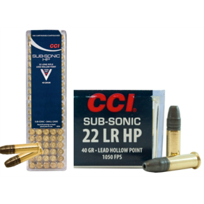 CCI SUB-SONIC 22LR HP