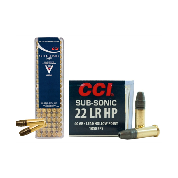CCI SUB-SONIC 22LR HP
