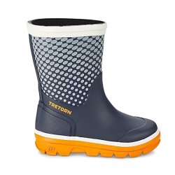 Tretorn Aktiv Dot Navy/Neon Orange Brne gummistvle
