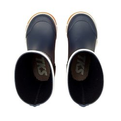 Tretorn Aktiv Dot Navy/Neon Orange Brne gummistvle