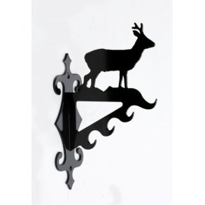 Vildtkrog Rbuk Sort Metal Lille