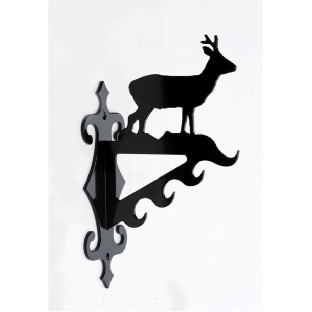 Vildtkrog Rbuk Sort Metal Lille