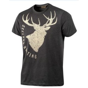 Fading Stag Dark Grey Melange